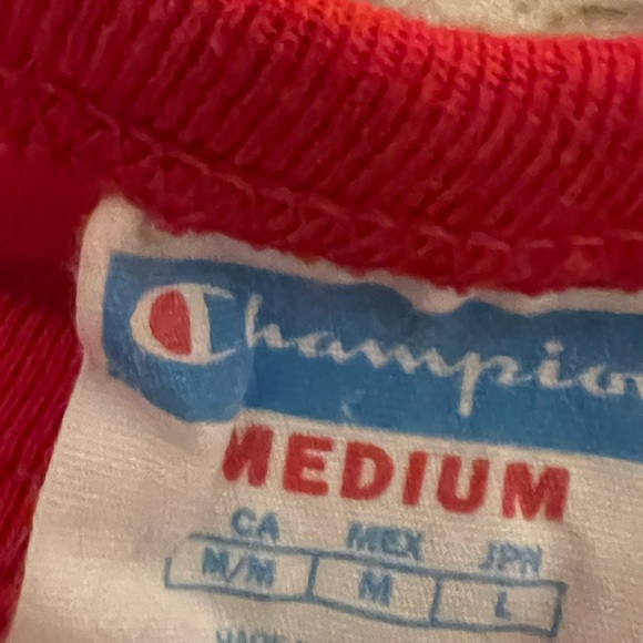 Red Champion T-Shirt - Picture 2 of 2